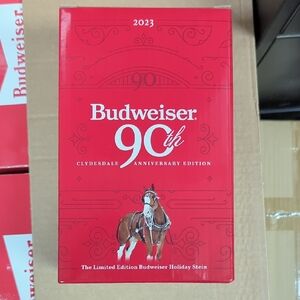 Budweiser 90th Anniversary Red Clydesdale Box